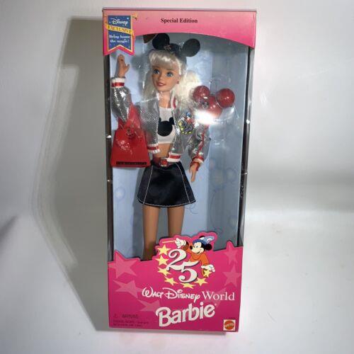 Vintage Walt Disney World 25th Barbie Doll 16525 1996 Special Ed