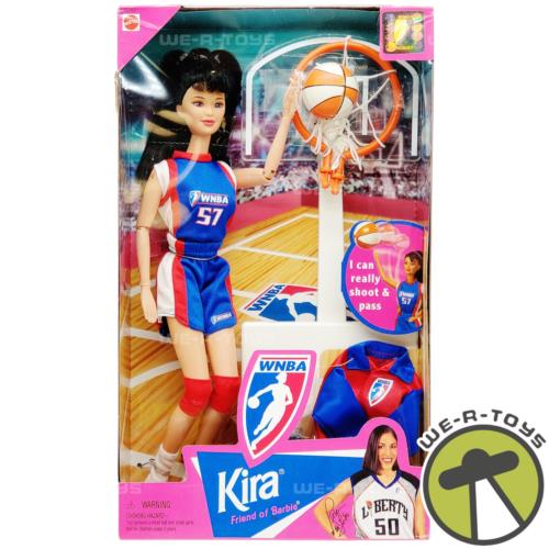 Wnba Kira Friend of Barbie Doll 1998 Mattel No. 20349 Nrfb
