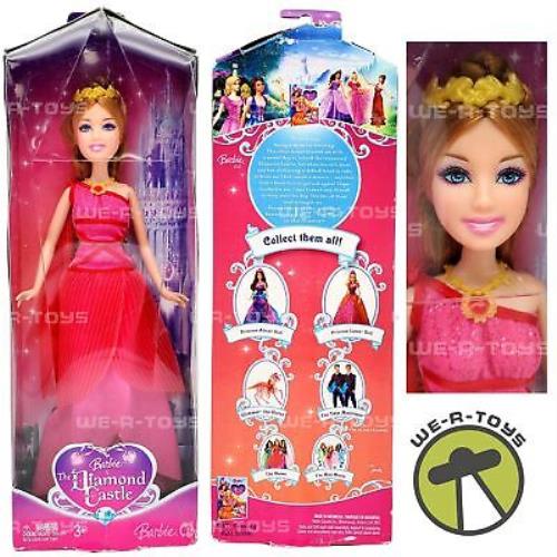 Barbie The Diamond Castle The Muses Muse Doll Pink Dress Mattel 2008 Nrfb