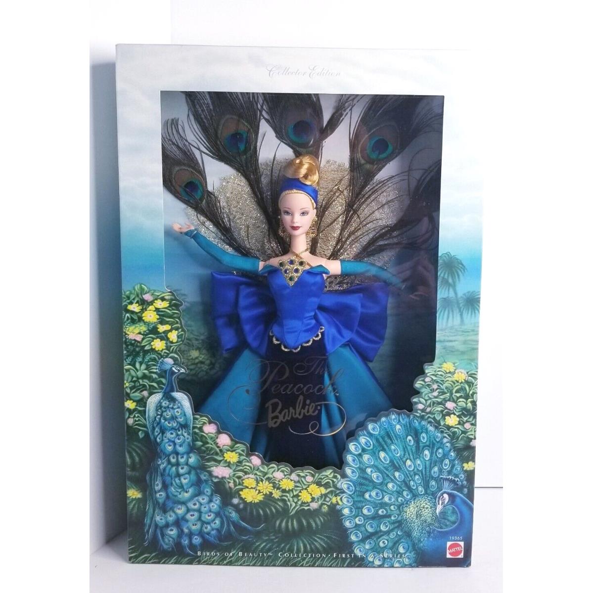 Barbie The Peacock Doll Birds of Beauty Collection 1st in Series Mattel 1998