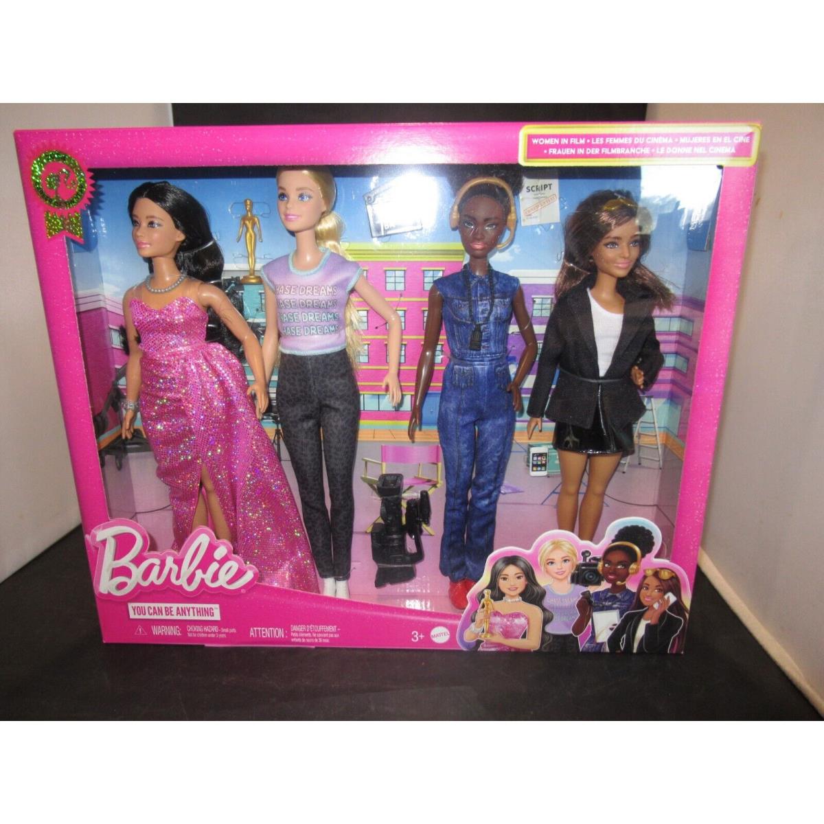 Barbie Women in Film Career of The Year 4 Pack