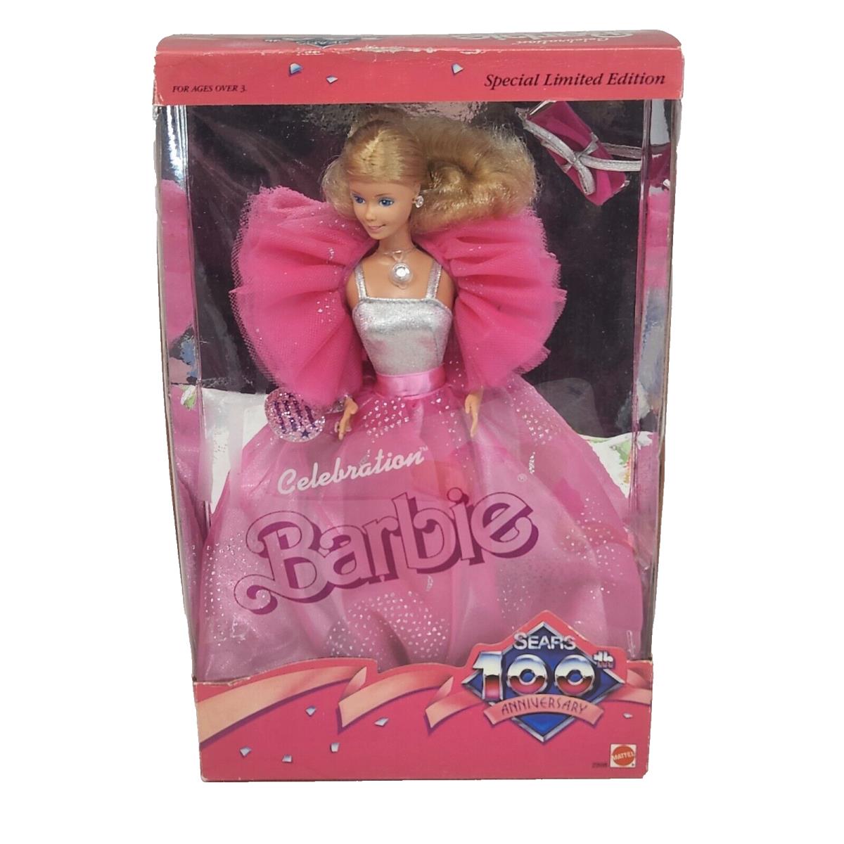 Vintage 1985 Celebration Barbie Sears 100TH Ann Doll 2998 Mattel