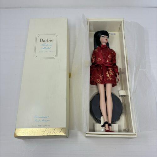 Chinoiserie Red Moon Asian Silkstone Barbie Doll Bfmc Gold Label 2004 Nrfb B3431