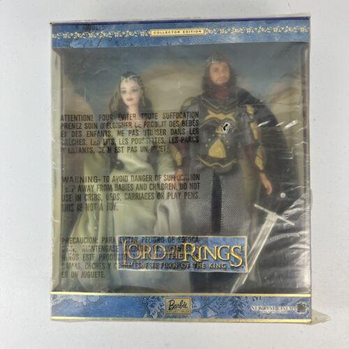 Lord of The Rings Return of The King Barbie as Arwen Ken as Aragorn 2003 B3449