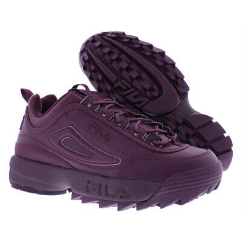 Fila Disruptor II Premium Womens Shoes - Main: Purple