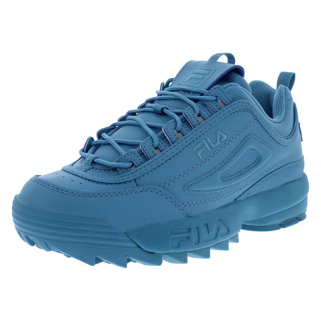 Fila Disruptor II Premium Womens Shoes - Main: Blue