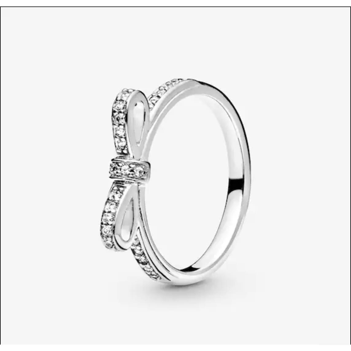 Pandora Bow Ring Size 48 4.5