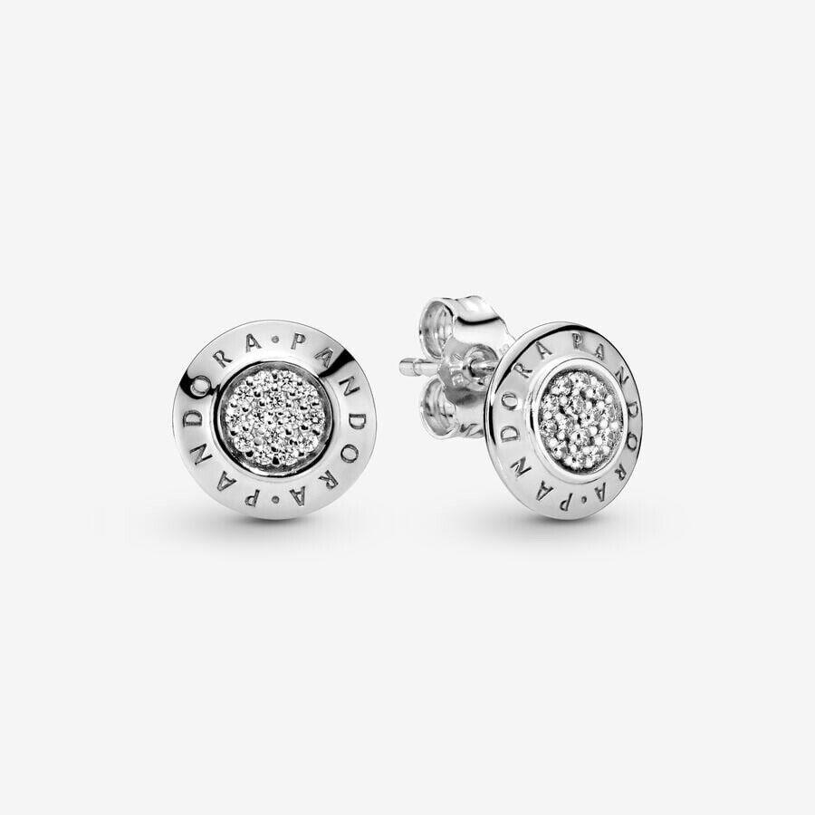 Pandora Signature Logo Earrings