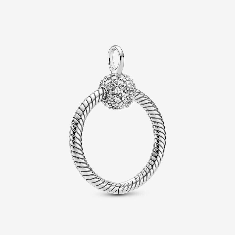 Pandora Small O-pendant Pave