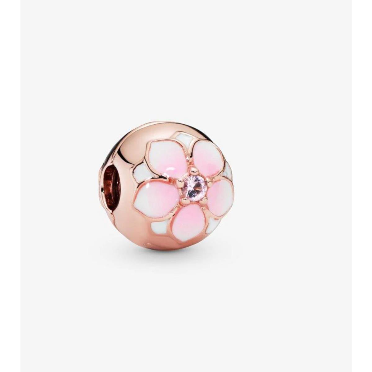 Pandora Magnolia Bloom Pink Charm