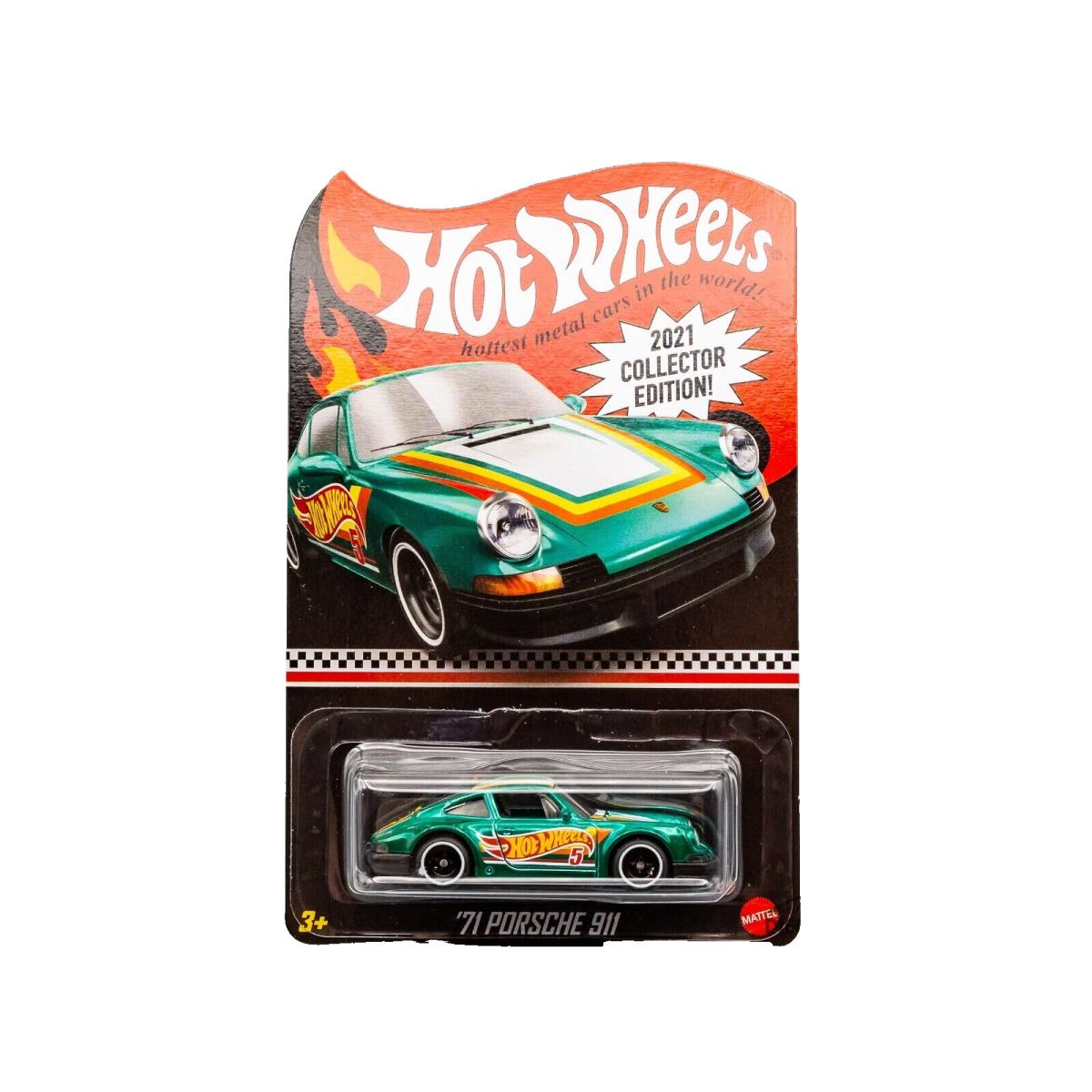 2021 Hot Wheels `71 Porsche 911 - Aqua Green - Target Mail - Green