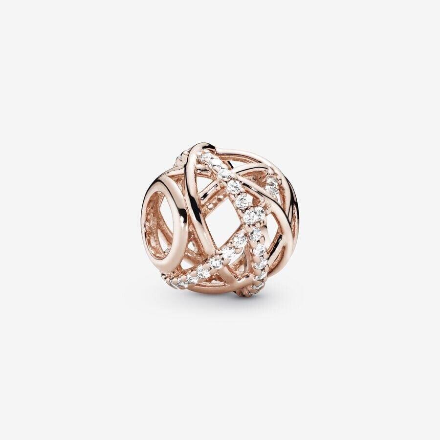 Pandora Rose Sparkling Lines Charm