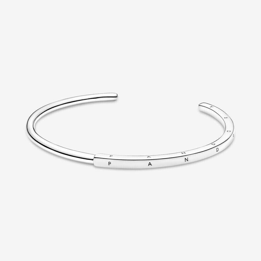 Pandora Signature I-d Open Bangle Size 16