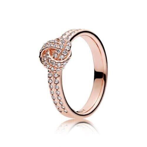 Pandora Rose Love Knot Ring Size 58 8.5