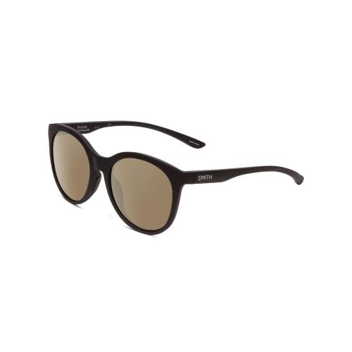 Smith Bayside Cateye Unisex Polarized Sunglasses in Black 54mm Choose Lens Color - Frame: Multicolor, Lens: Blue Mirror Polar