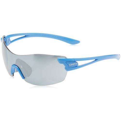 Smith Pivlock Asana/n Pjp/xb Women Sunglasses in Blue/chromapop Grey/pink Mirror