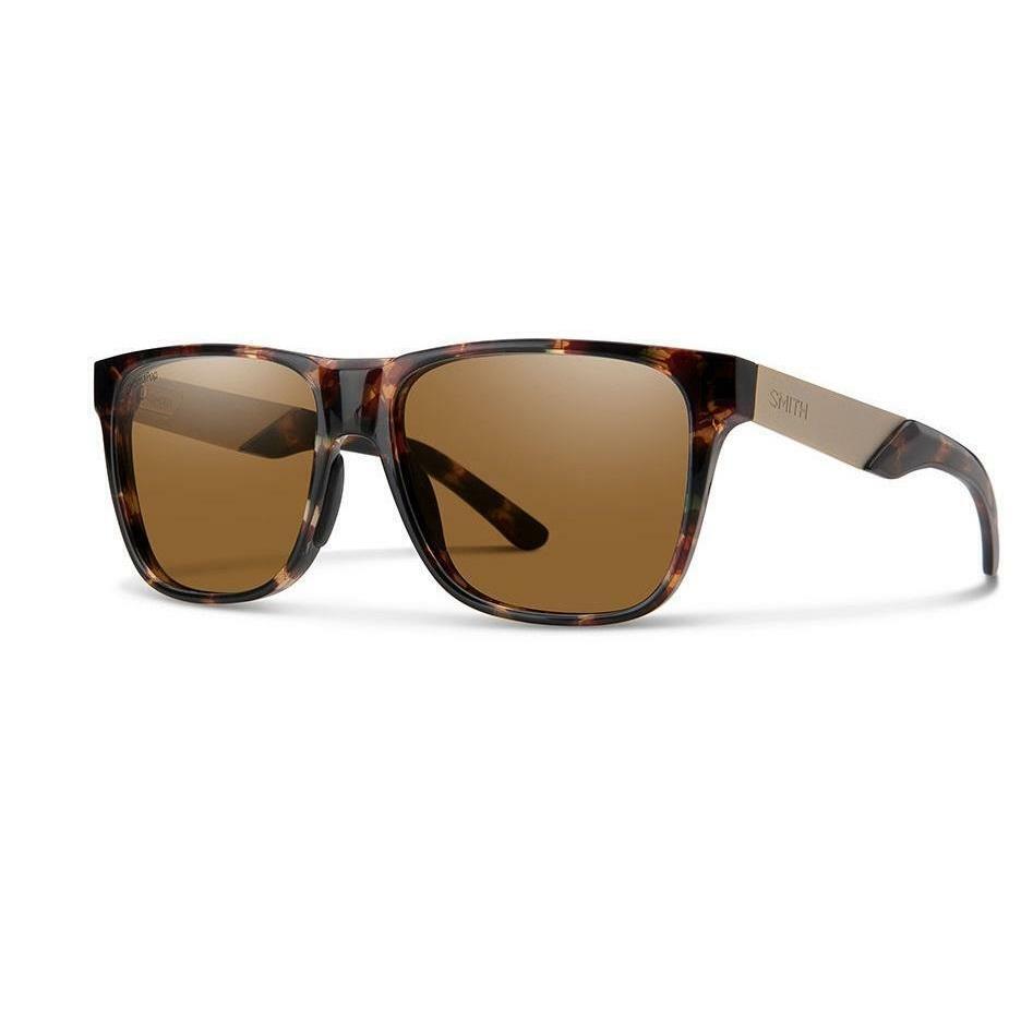 Smith Lowdown Steel Sunglasses - Chromapop - Dark Tortoise w/ CP Polarized Brown