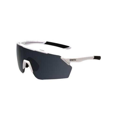 Smith Ruckus Pivlock Wrap .5-Rimless Sunglasses Matte White/cp Black Rose 135 mm