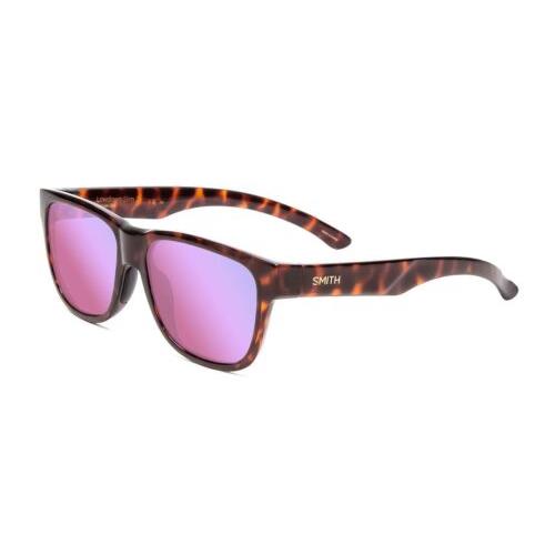 Smith Lowdown Slim 2 Sunglasses Tortoise/chromapop Polarized Purple Mirror 53 mm - Frame: , Lens: