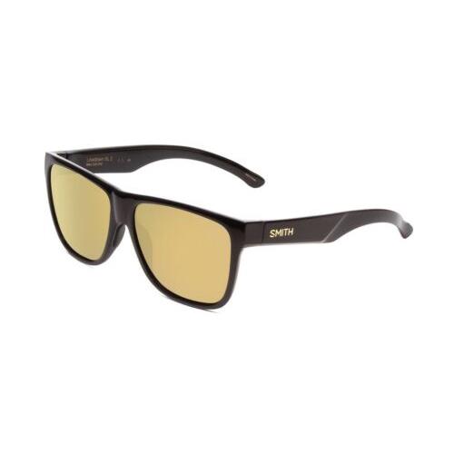 Smith Lowdown Xl 2 Unisex Classic Sunglasses Black/chromapop Polarized Gold 60mm - Frame: Multicolor, Lens: Multicolor