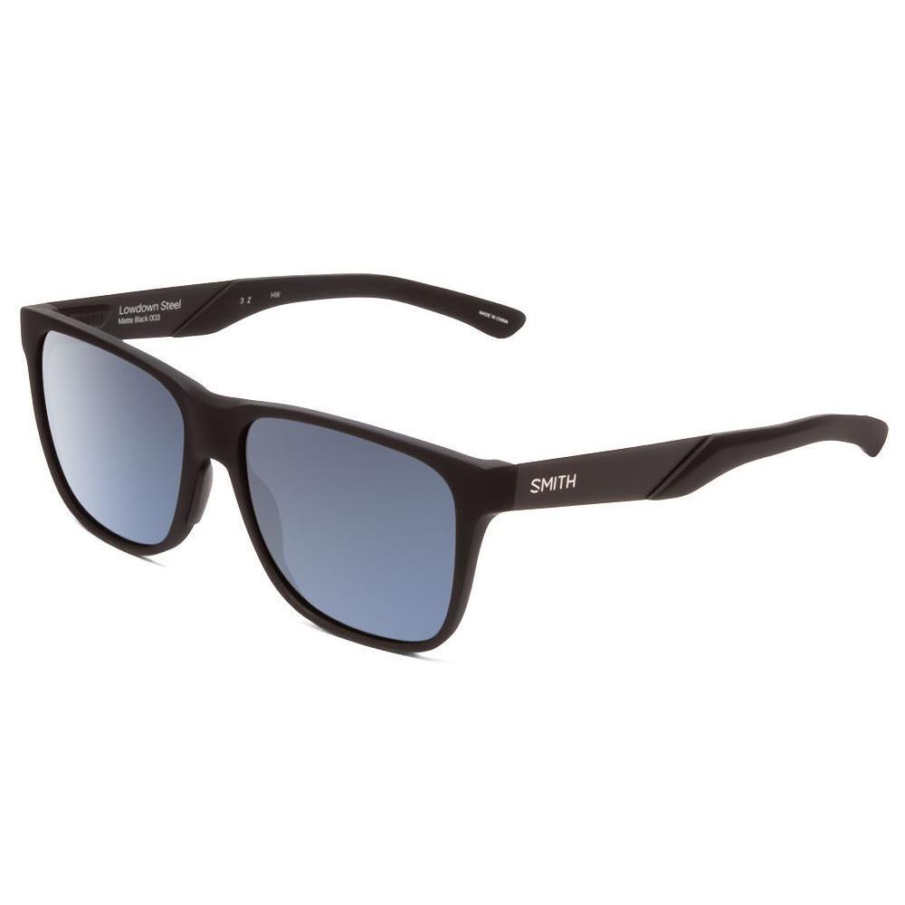 Smith Lowdown Steel Unisex Classic Sunglasses Matte Black/cp Polarize Black 56mm