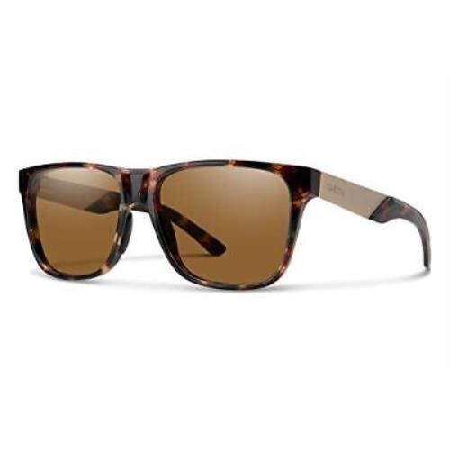 Smith Lowdown Steel Sunglasses in Tortoise Havana Gold/chromapop Polarized Brown