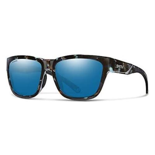 Smith Joya Women`s Sunglasses Sky Tortoise Marble/cp Glass Polarized Blue Mirror