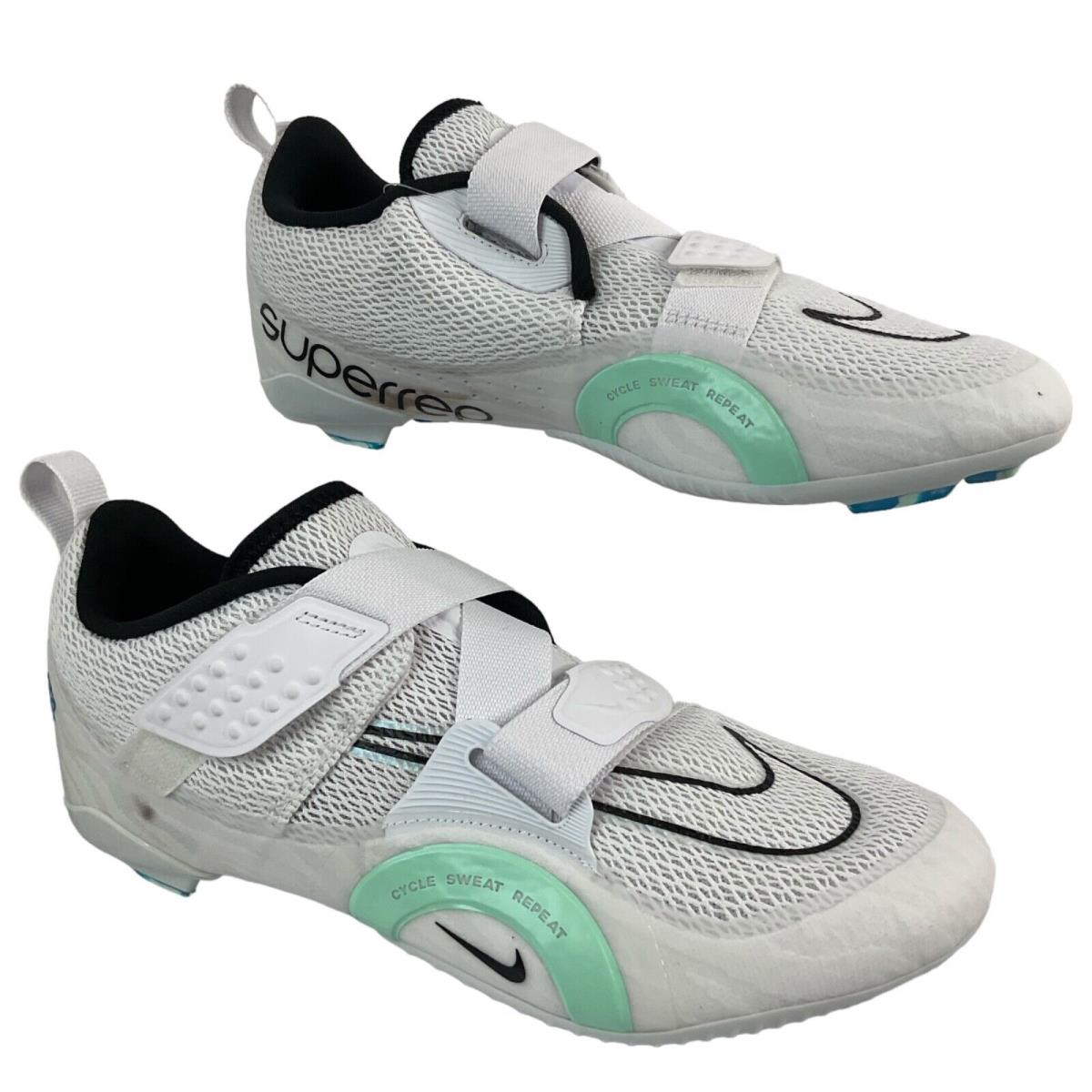 Nike Cycling Shoes Women Sz 10 Superrep Cycle 2 NN White Indoor DH3395 100