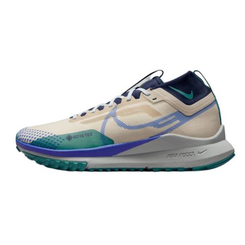 Nike Mens React Pegasus Trail 4 Gtx Running Shoes Blue/green Size 14 DJ7926-100