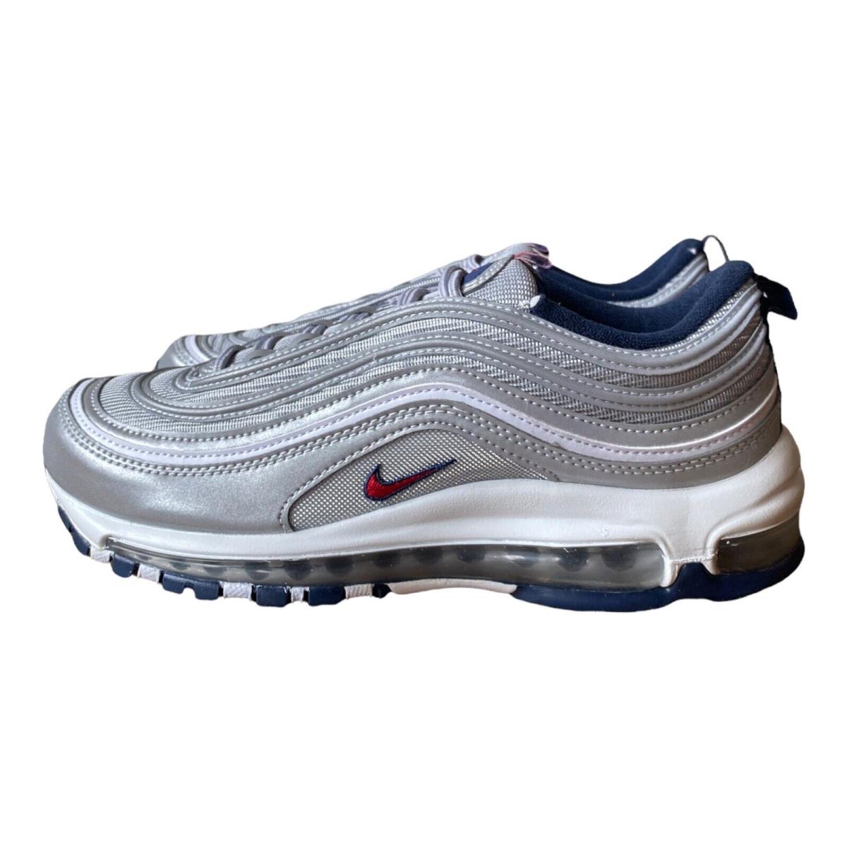 Nike Air Max 97 OG SP `puerto Rico` Silver Red Blue DH2319-001 - Men`s Size 7.5