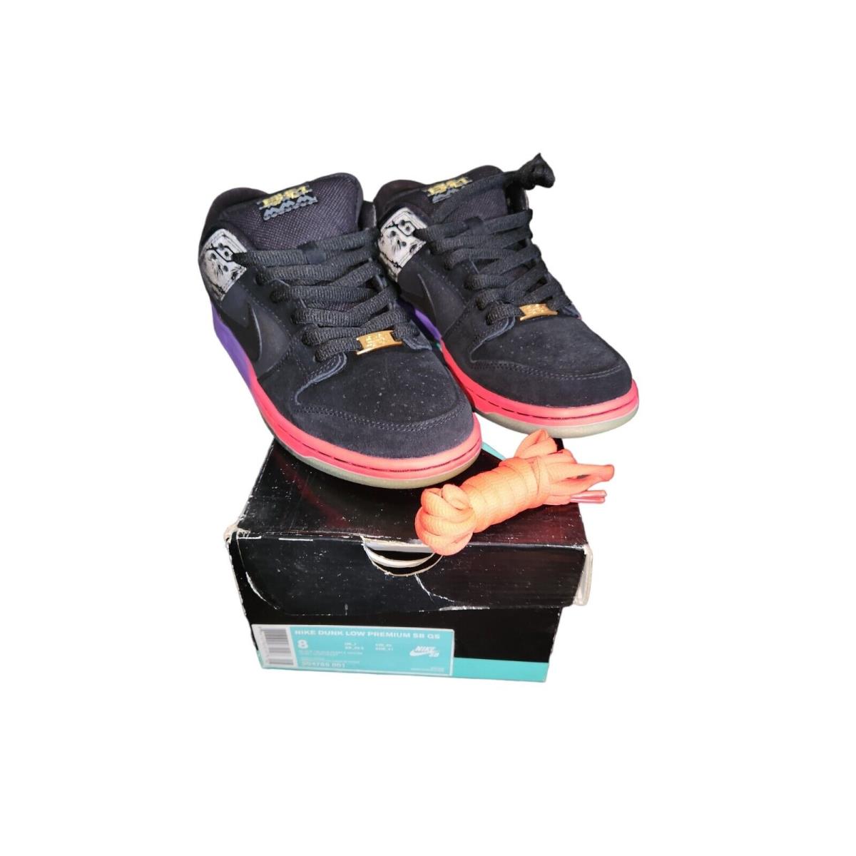 Nike SB Dunk Low Black History Month Size 8 504750-001 - Black, Manufacturer: Black