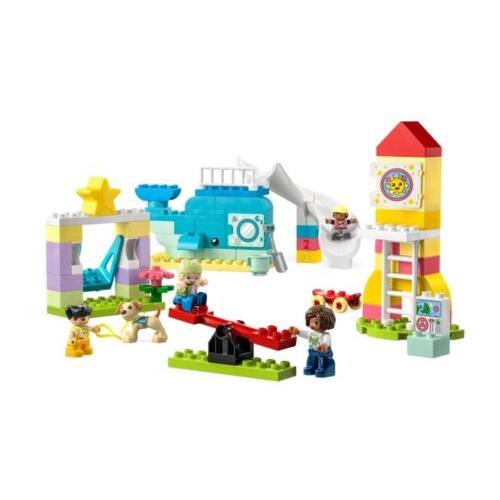 Lego Duplo Town Dream Playground 10991 Building Toy Set For Toddlers Boys Girls