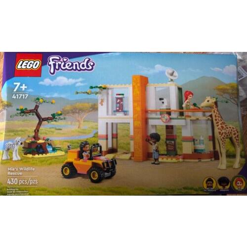 41717 Mias Wildlife Rescue Lego Friends Set Legos Giraffe Zebra Dr Makena