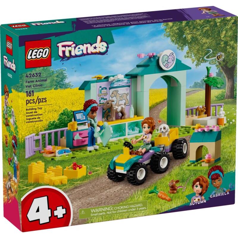 Lego Friends Farm Animal Vet Clinic 42632 Building Toy Set Gift