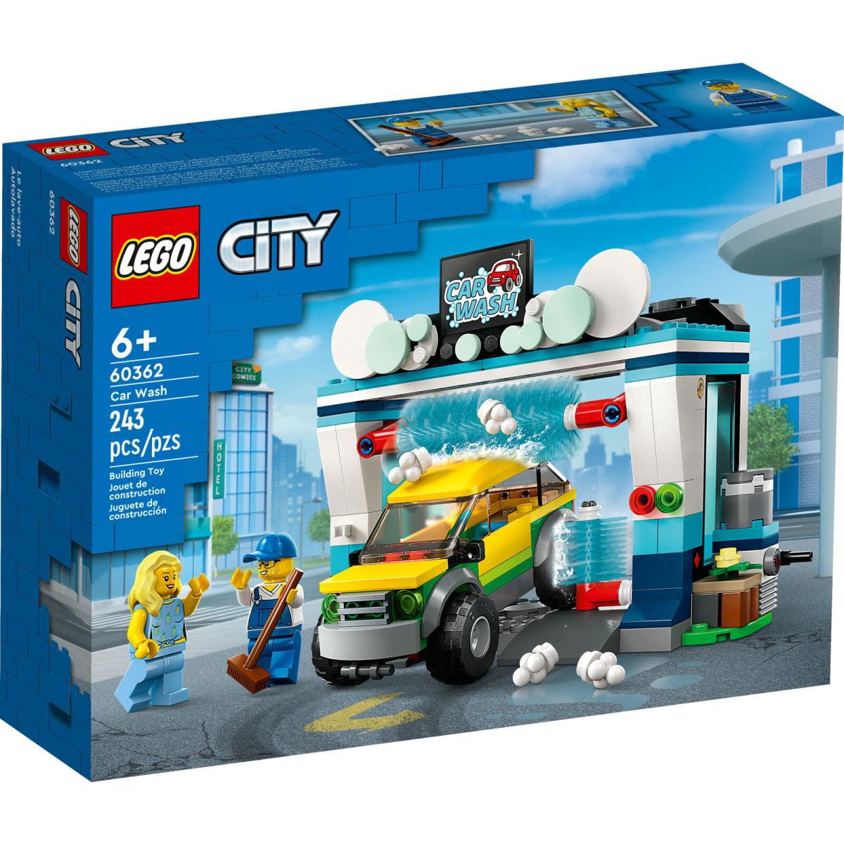 Lego City Car Wash 60362 Building Toy Set Gift