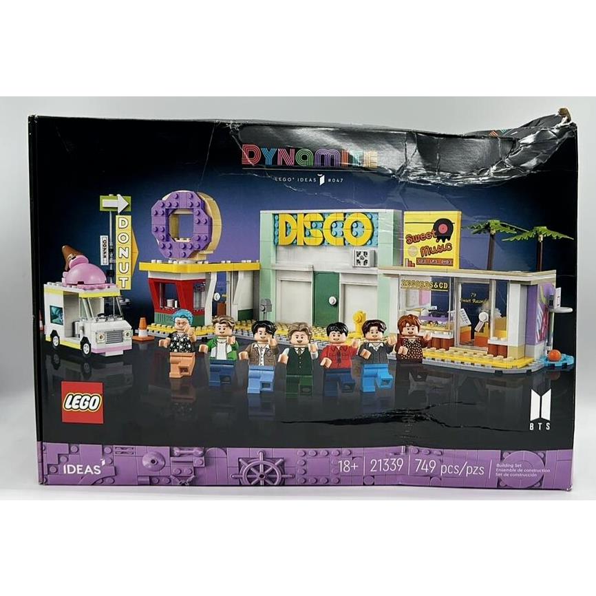 Lego Ideas Dynamite Bts Building Set 749 Pcs 21339 Dmg Box Read Desc