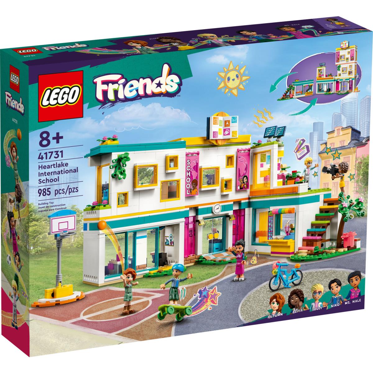 Lego Friends Heartlake International School 41731 Building Toy Set Gift