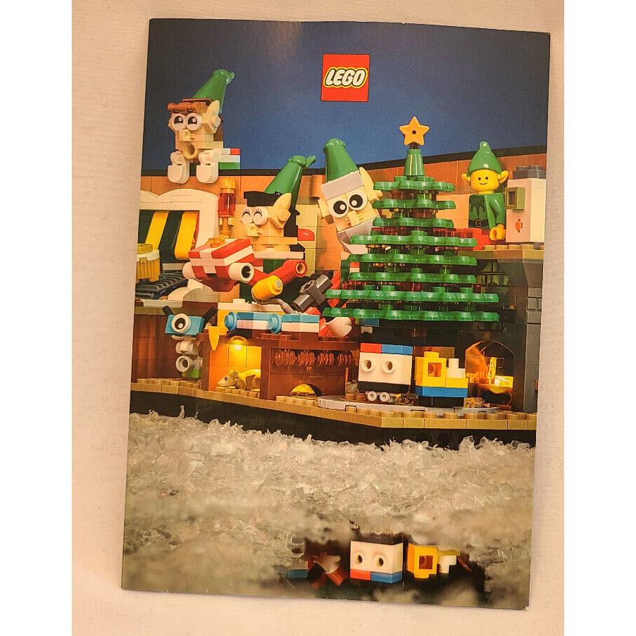 Lego Employee Christmas Greeting Card 2020 Hard TO Find