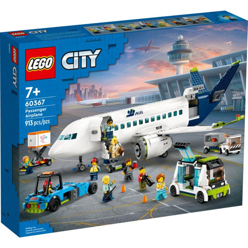 Lego City Passenger Airplane 60367 Building Toy Set Gift