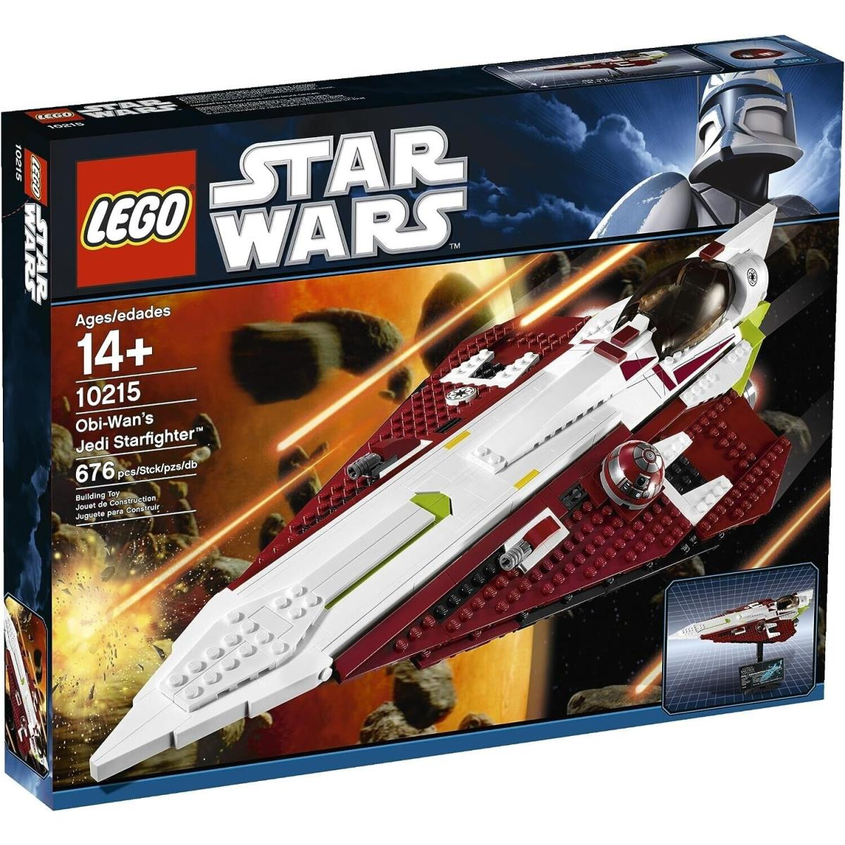 Lego 10215 Star Wars: Obi-wan`s Jedi Starfighter Retired Hard to Find Set