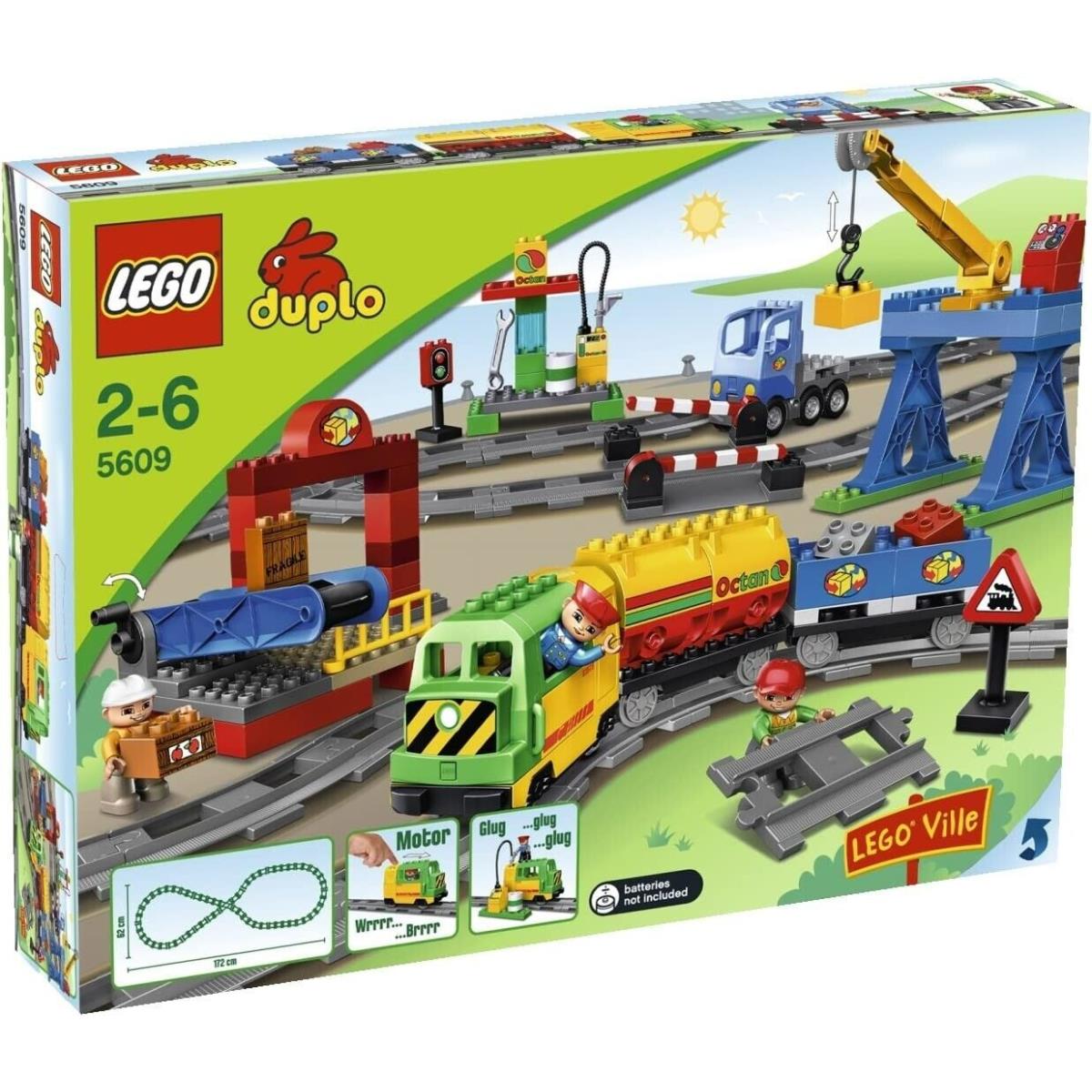 Lego Duplo Legoville 5609: Deluxe Train Set Hard to Find Vintage Set
