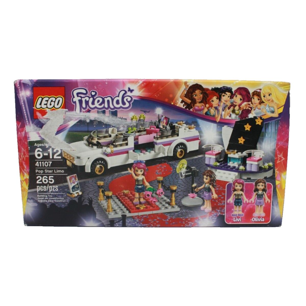 Lego 41107 Friends: Pop Star Limousine-new Seald