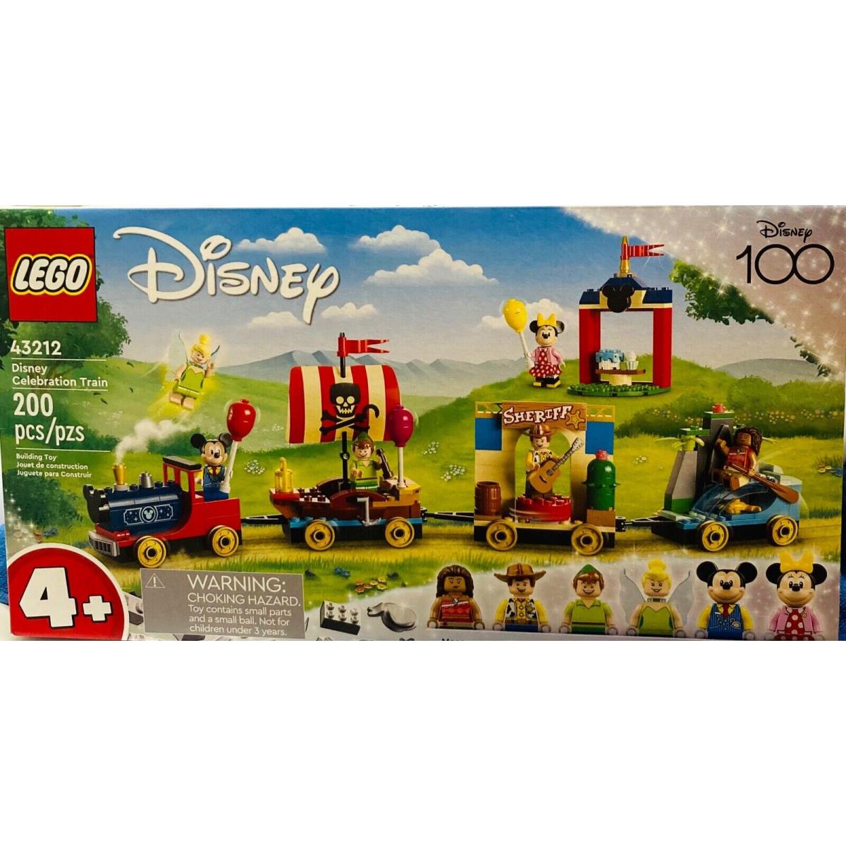 Lego Brickheadz Disney 100 Celebration Train 43212 501 Pcs Building Kit Toy Set