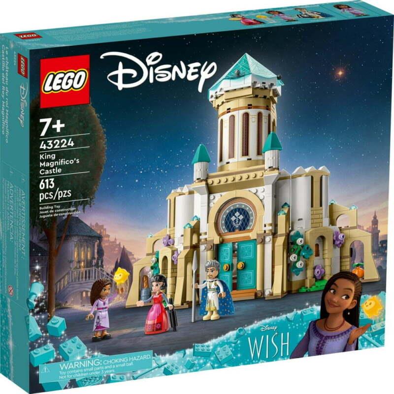 Lego Disney Wish: King Magnifico s Castle 43224 Building Toy Set Gift