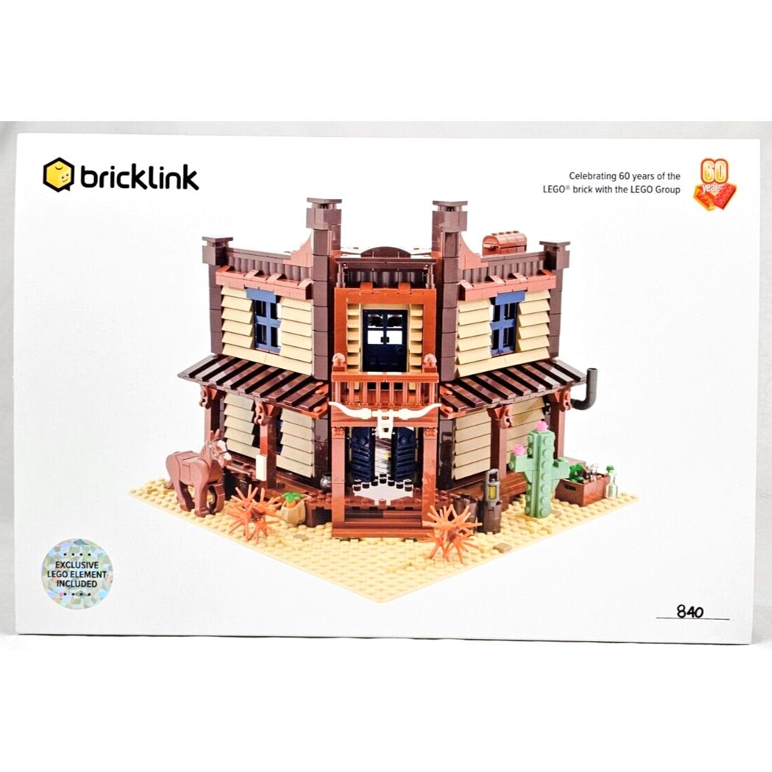 Lego Bricklink Designer Program Set BL19004 Wild West Saloon