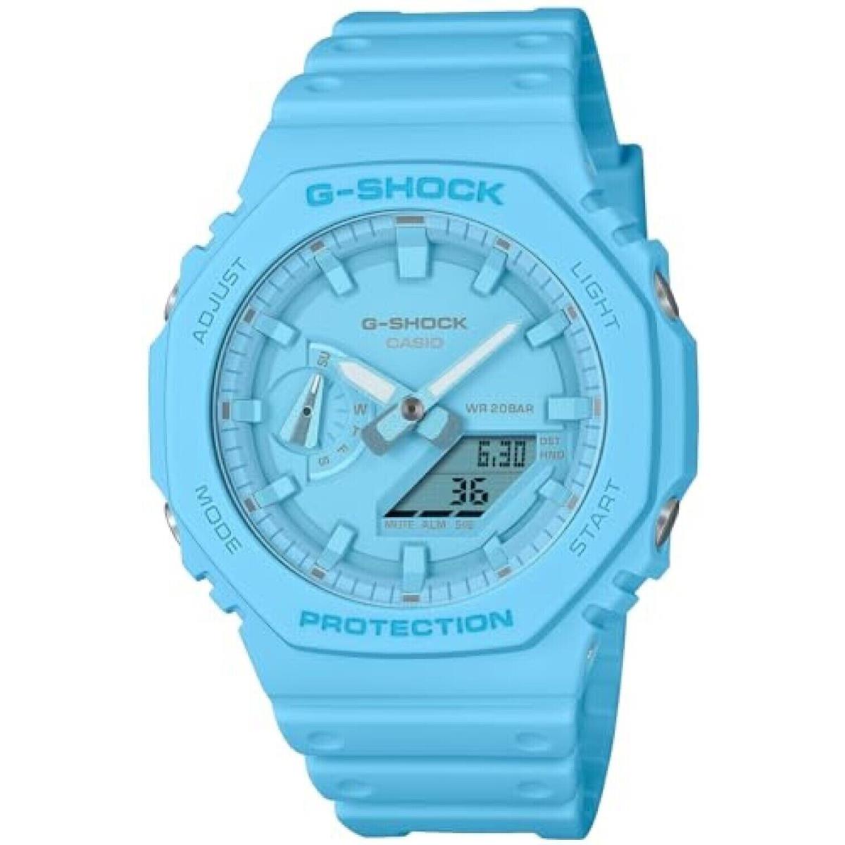 Casio G-shock GA2100-2A2 Analog Digital Blue Limited Edition Watch
