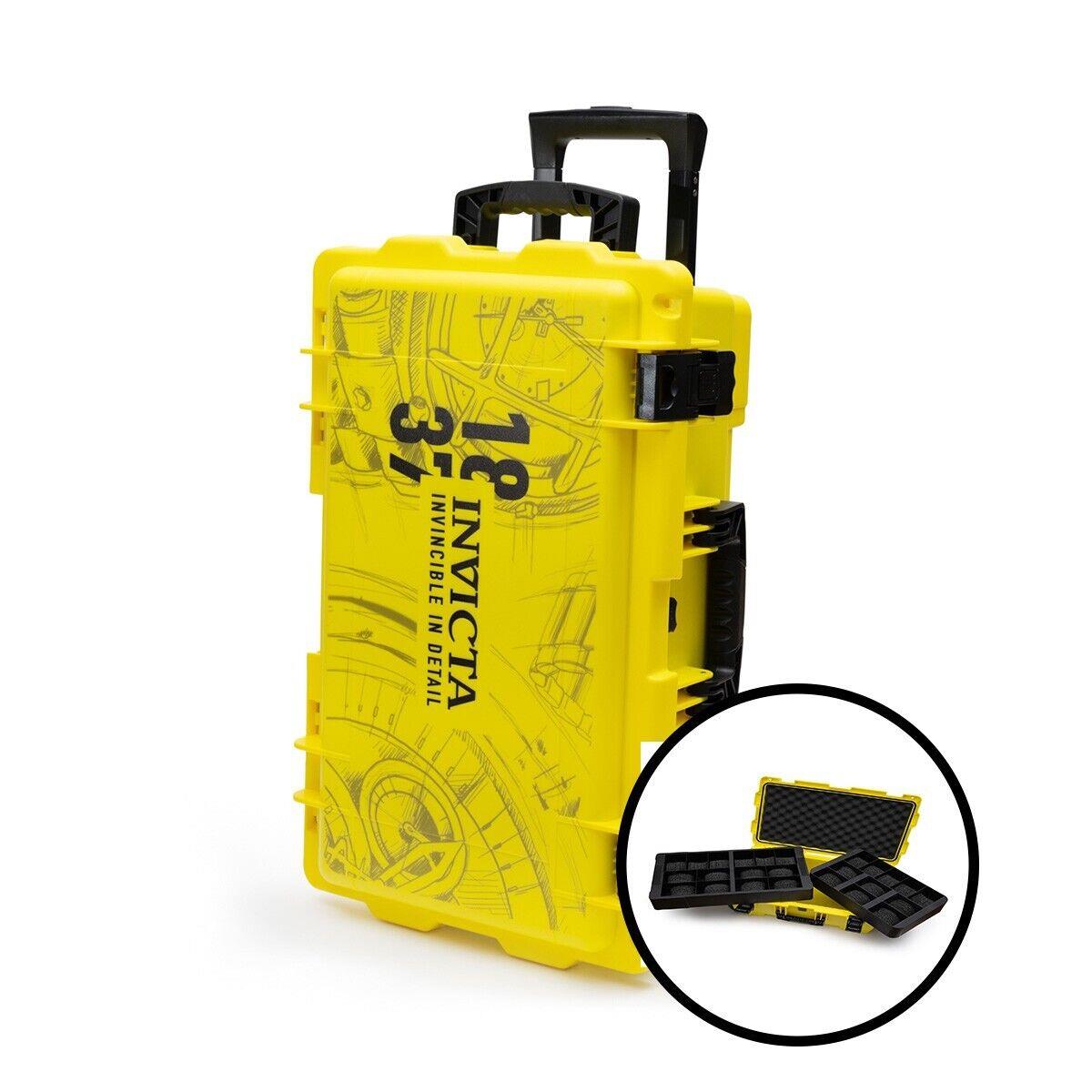 Invicta 25-Slot Dive Watch Case Skc Yellow DC25-SKCYEL