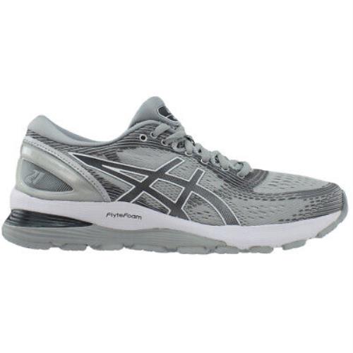 Asics Gelnimbus 21 Running Womens Grey Sneakers Athletic Shoes 1012A156-020