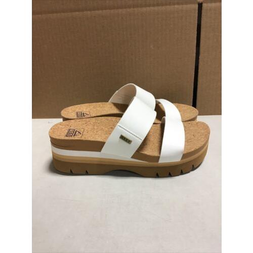 Womens Reef Sandals White Size 8