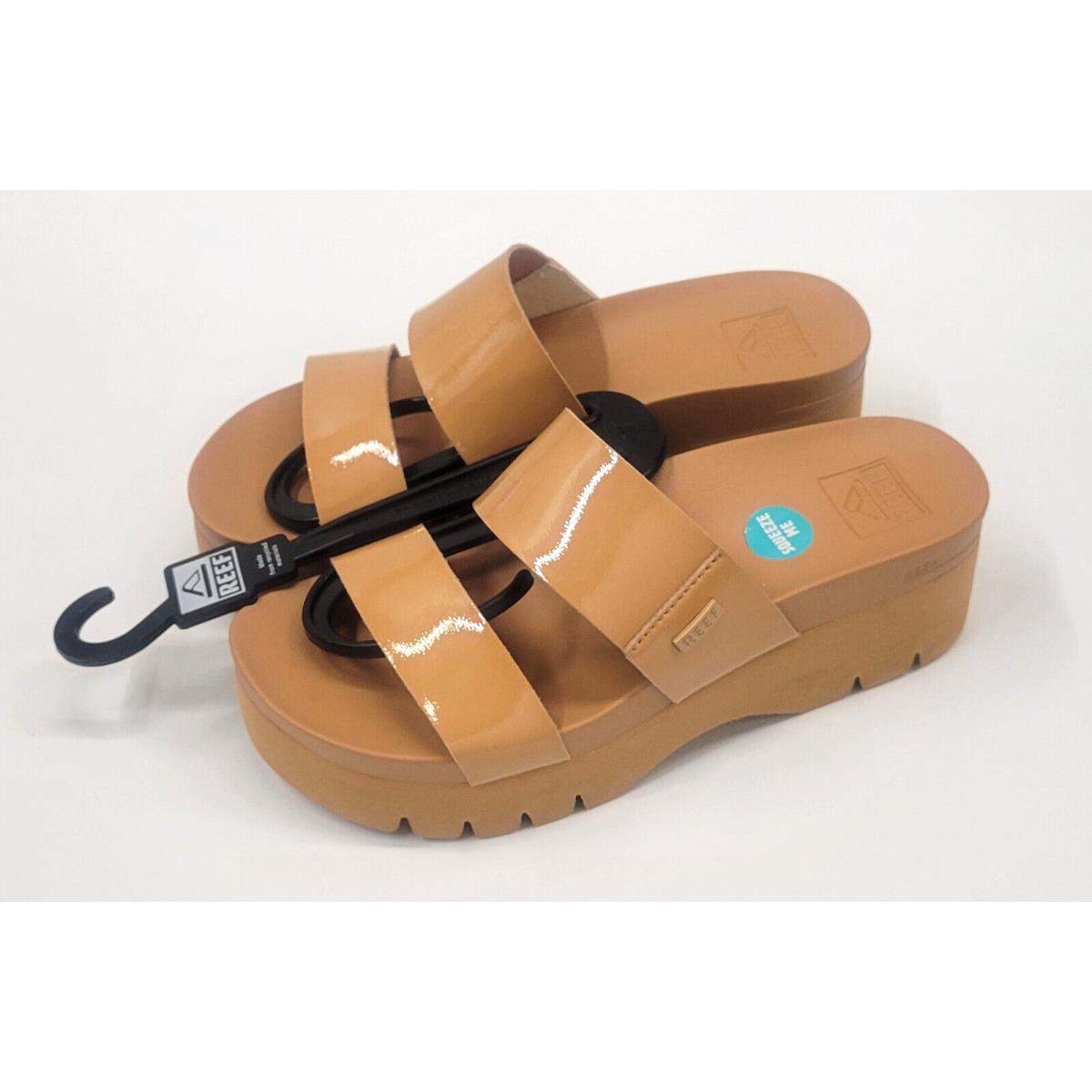 Reef Womens Cushion Vista Higher Natural Patent 8